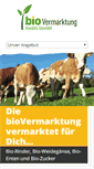 Mobile Screenshot of biovermarktung.at